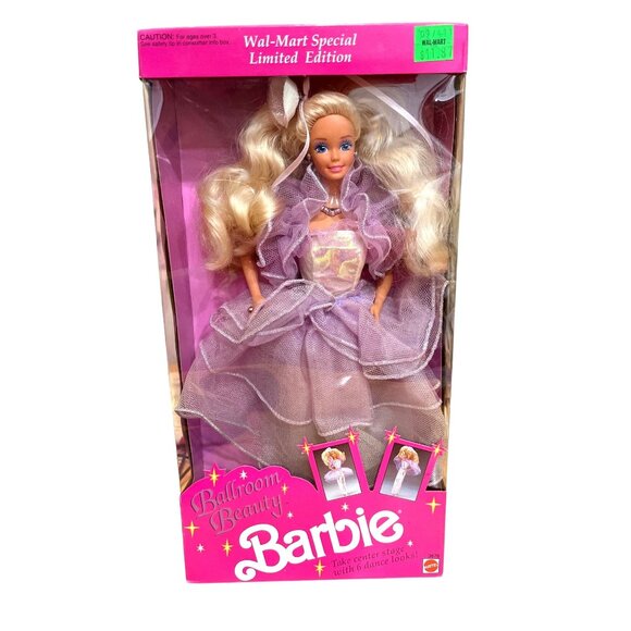 Mattel Other - Ballroom Beauty Barbie Wal-Mart Special Limited Edition NIB 1991 Mattel #3678